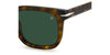 David Beckham DB7076/S B Havana/Green #colour_havana-green