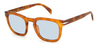 David Beckham DB7076/S B Light Havana/Blue #colour_light-havana-blue