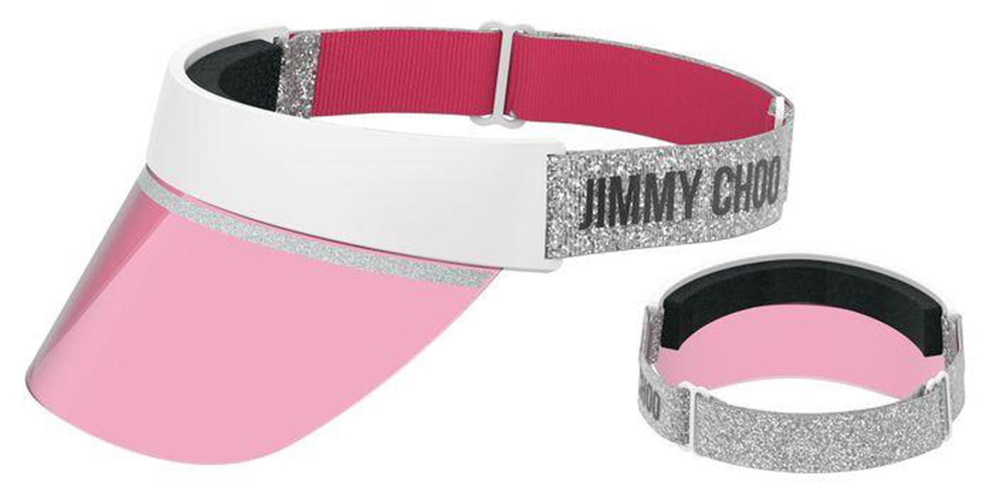 Jimmy Choo Calix Visor Oversized Sunglasses Fashion Eyewear US