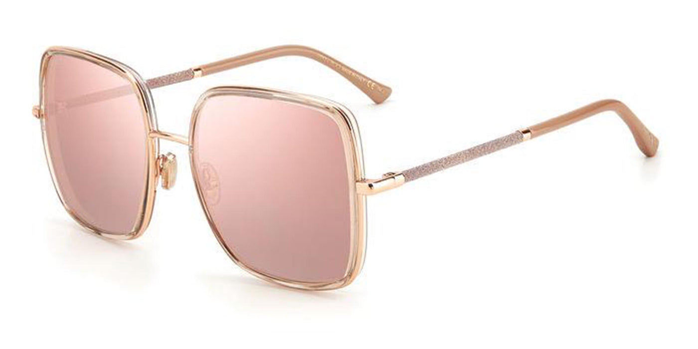 Jimmy Choo Jayla/S Gold Nude/Pink Mirror #colour_gold-nude-pink-mirror