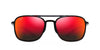 Maui Jim Keokea Black Red Tortoise/Hawaii Lava-Red Mirror #colour_black-red-tortoise-hawaii-lava-red-mirror