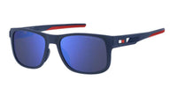 Tommy Hilfiger TH1913/S Matte Blue/Blue Mirror #colour_matte-blue-blue-mirror