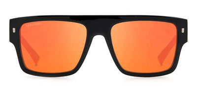 DSQUARED2 Icon 0003/S Black-Red/Orange Mirror #colour_black-red-orange-mirror