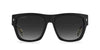 DSQUARED2 Icon 0004/S Black-Pattern Green/Grey Gradient #colour_black-pattern-grey-gradient