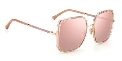 Jimmy Choo Jayla/S Gold Nude/Pink Mirror #colour_gold-nude-pink-mirror