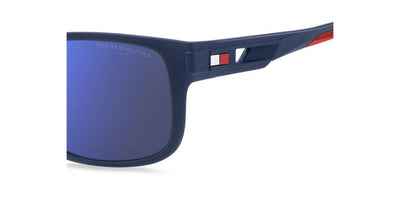 Tommy Hilfiger TH1913/S Matte Blue/Blue Mirror #colour_matte-blue-blue-mirror