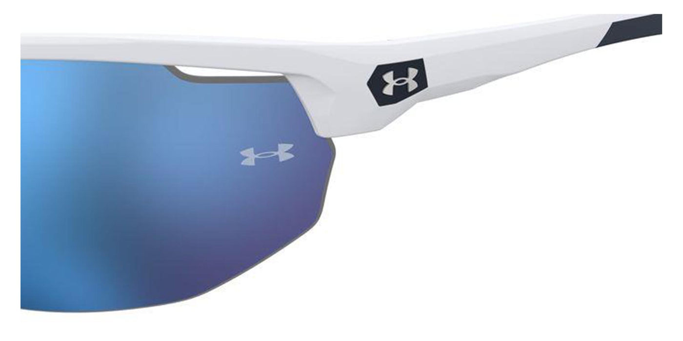 Under Armour UA0002/G/S Asian Fit White/Blue Mirror #colour_white-blue-mirror