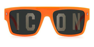 DSQUARED2 Icon 0003/S Orange/Grey #colour_orange-grey