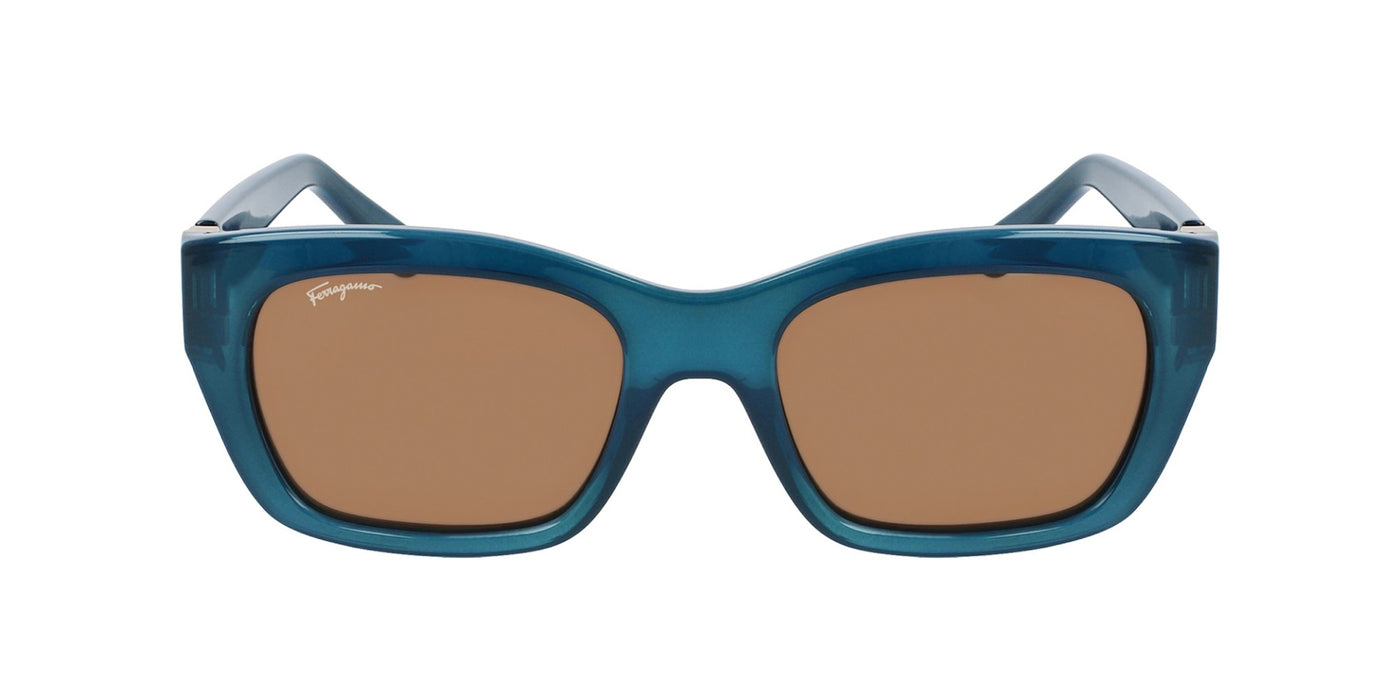 Ferragamo SF1012S Blue/Brown #colour_blue-brown