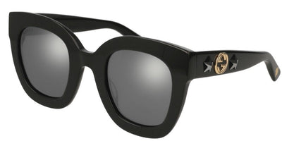 Gucci GG0208S Black/Silver #colour_black-silver