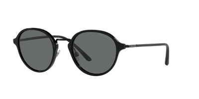 Giorgio Armani AR8139 Matte Black/Dark Grey #colour_matte-black-dark-grey