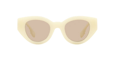 Burberry Meadow BE4390 Ivory/Light Brown #colour_ivory-light-brown