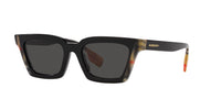 Burberry Briar BE4392U Black/Vintage Check/Dark Grey #colour_black-vintage-check-dark-grey