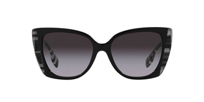 Burberry Meryl BE4393 Black/White Black/Grey Gradient #colour_black-white-black-grey-gradient