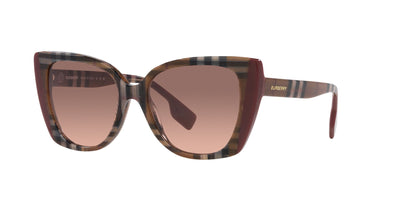 Burberry Meryl BE4393 Brown/Bordeaux/Pink Dark Brown Gradient #colour_brown-bordeaux-pink-dark-brown-gradient