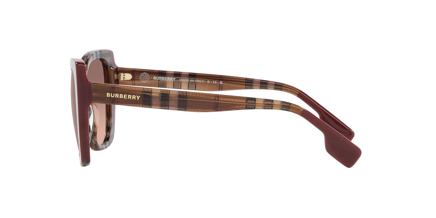 Burberry Meryl BE4393 Brown/Bordeaux/Pink Dark Brown Gradient #colour_brown-bordeaux-pink-dark-brown-gradient