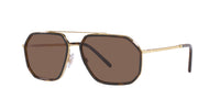 Dolce&Gabbana DG2285 Gold-Havana/Dark Brown #colour_gold-havana-dark-brown