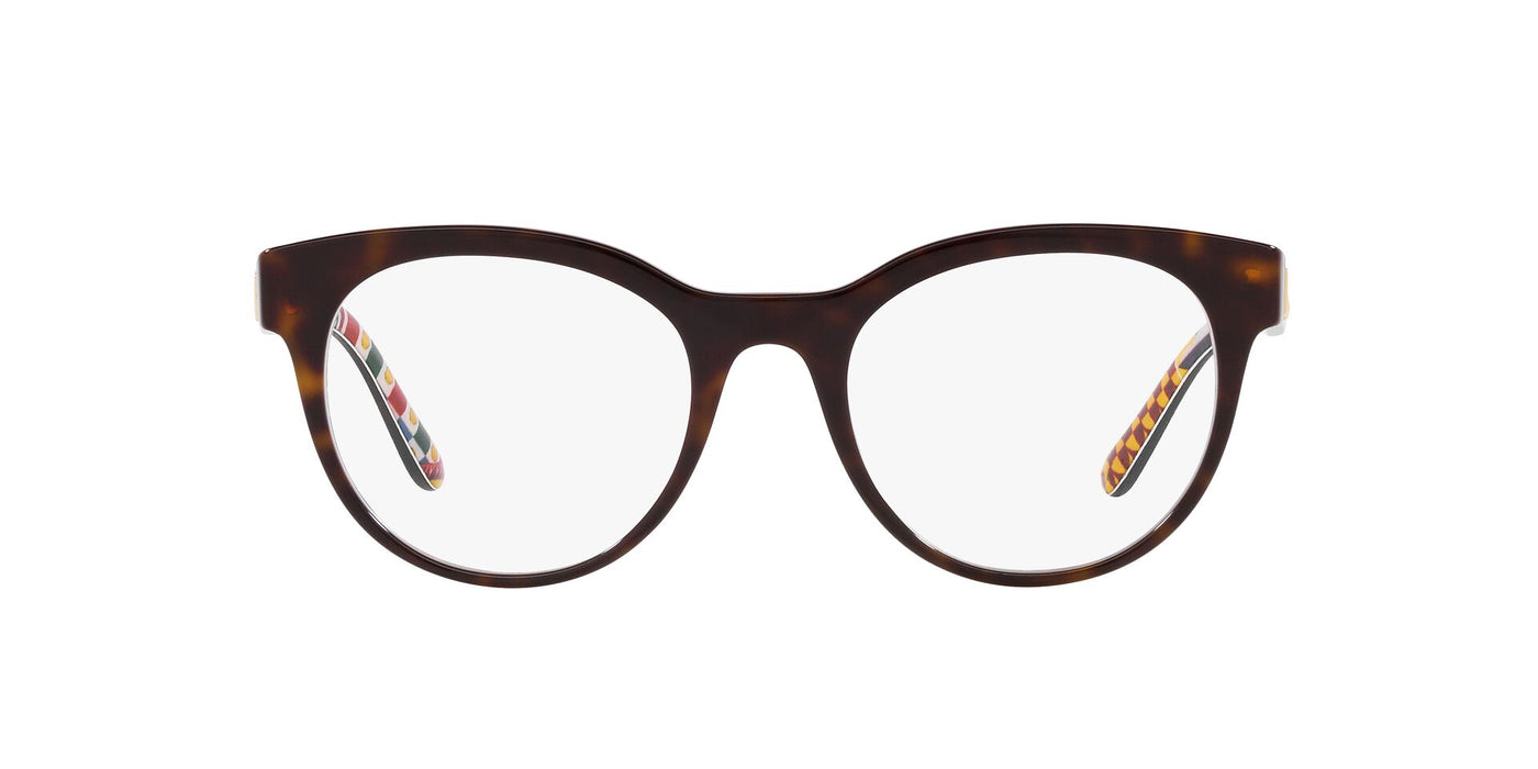 Dolce&Gabbana DG3334 Havana On White Barrow #colour_havana-on-white-barrow