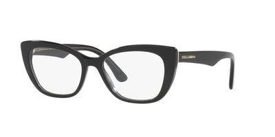 Dolce&Gabbana DG3360 Black-Transparent Grey #colour_black-transparent-grey