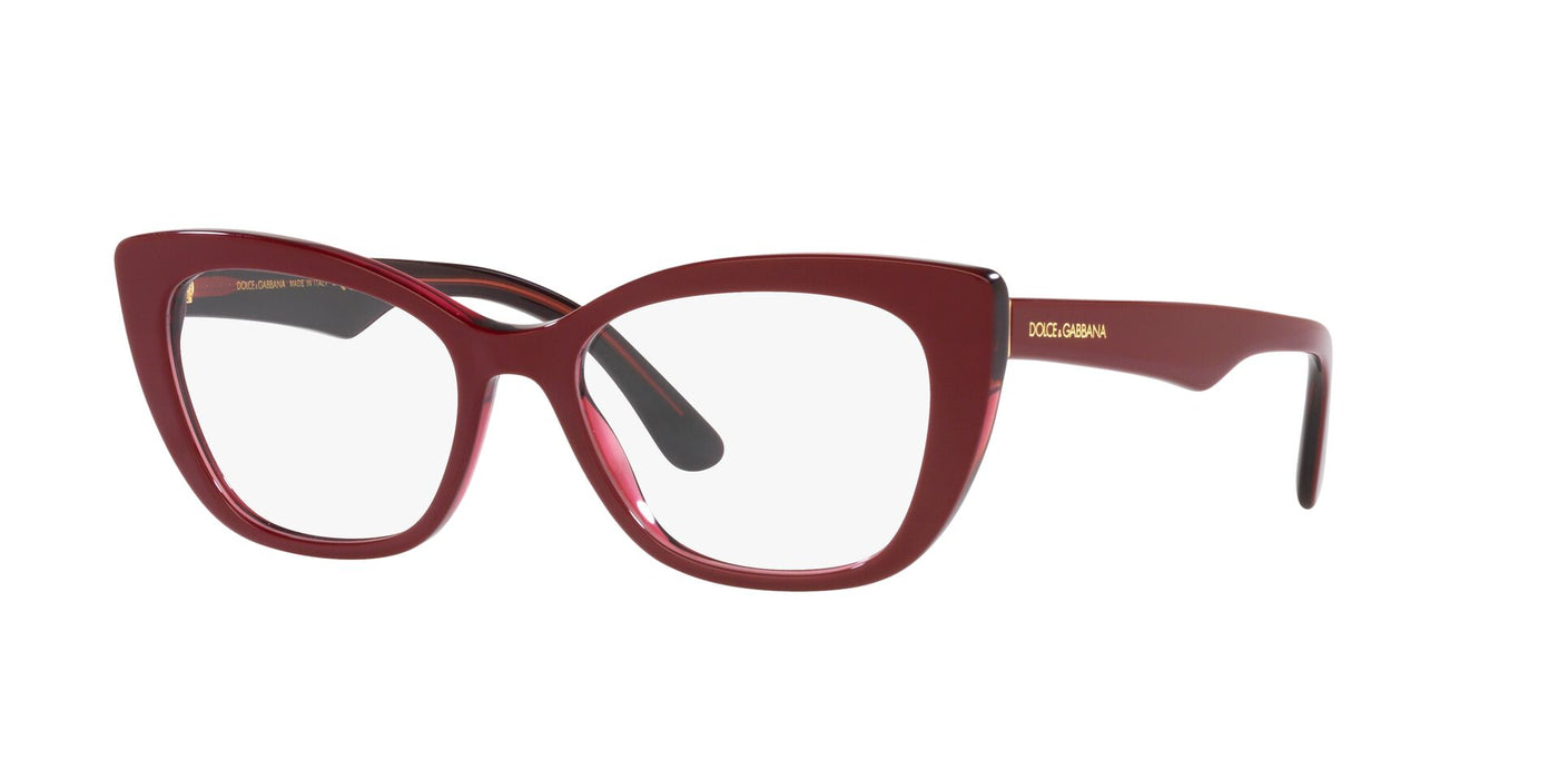 Dolce&Gabbana DG3360 Bordeaux-Transparent Bordeaux #colour_bordeaux-transparent-bordeaux