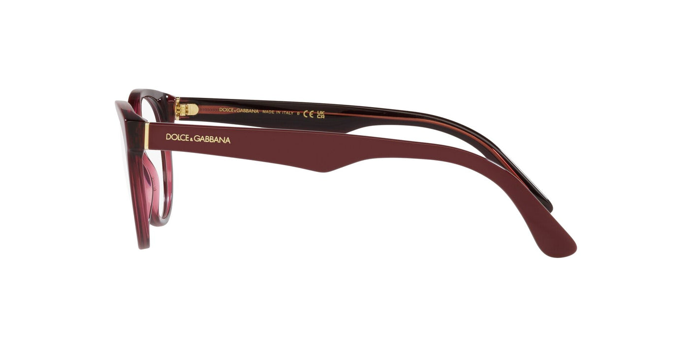 Dolce&Gabbana DG3361 Bordeaux-Transparent Bordeaux #colour_bordeaux-transparent-bordeaux