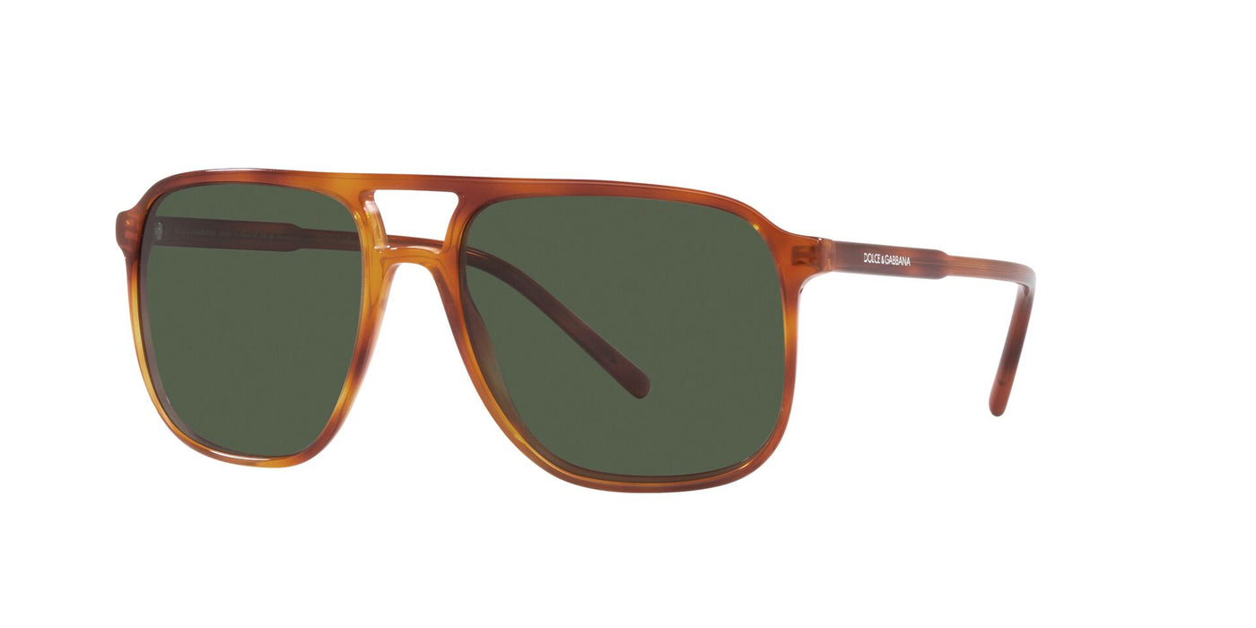 Dolce&Gabbana DG4423 Ginger Havana/Polarised Dark Green #colour_ginger-havana-polarised-dark-green