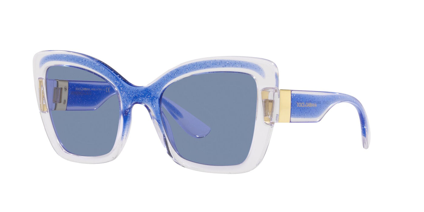 Dolce&Gabbana DG6170 Transparent-Blue Glitter/Light Blue #colour_transparent-blue-glitter-light-blue