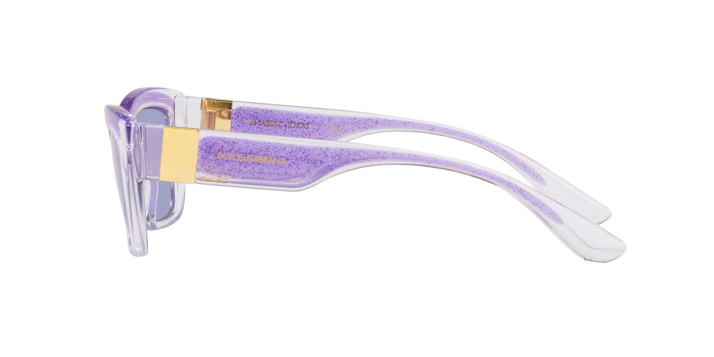 Dolce&Gabbana DG6171 Transparent-Violet Glitter/Violet #colour_transparent-violet-glitter-violet