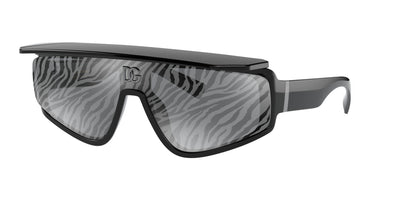 Dolce&Gabbana DG6177 Black/Dark Grey Tampo Tigre Silver #colour_black-dark-grey-tampo-tigre-silver