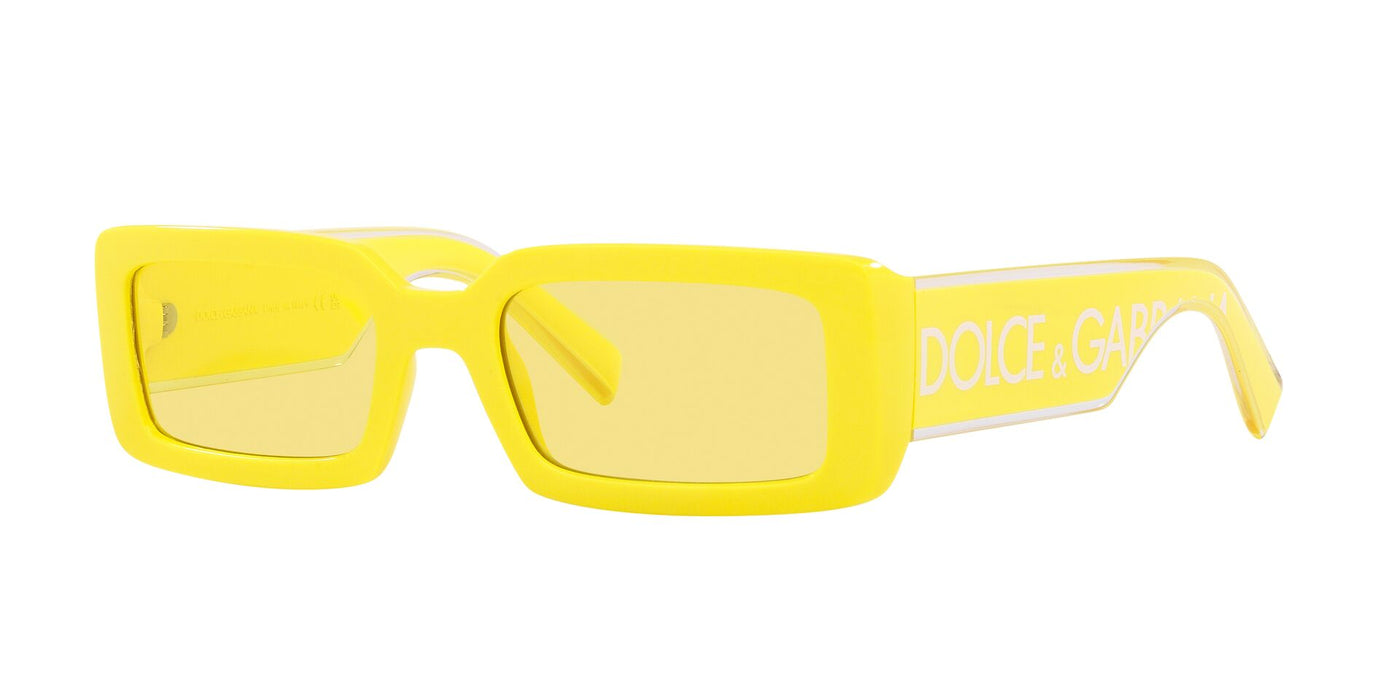 Dolce&Gabbana DG6187 Yellow/Yellow Flash Silver #colour_yellow-yellow-flash-silver