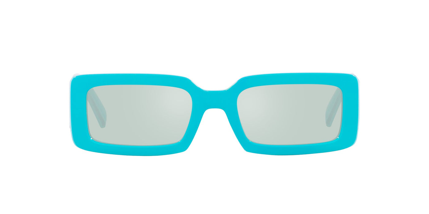 OFF-WHITE: Arthur sunglasses in acetate - Turquoise