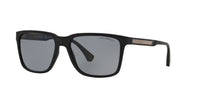 Emporio Armani EA4047 Rubber Black/Grey Polarised #colour_rubber-black-grey-polarised