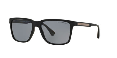 Emporio Armani EA4047 Rubber Black/Grey Polarised #colour_rubber-black-grey-polarised