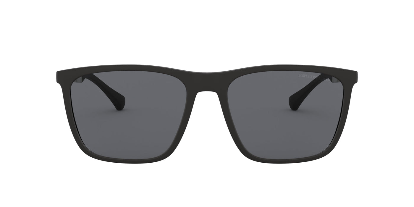 Emporio Armani EA4150 Rubber Black/Grey #colour_rubber-black-grey