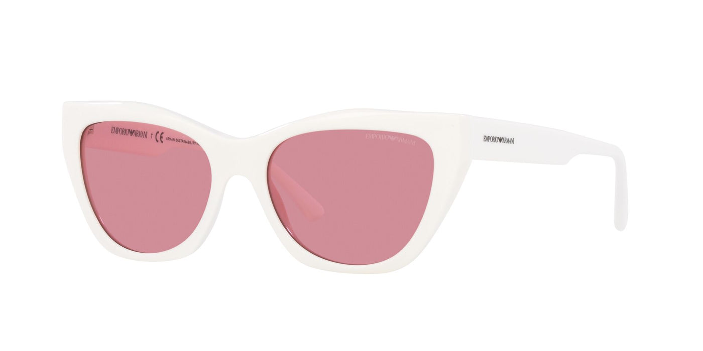 Emporio Armani EA4176 Shiny White/Pink #colour_shiny-white-pink