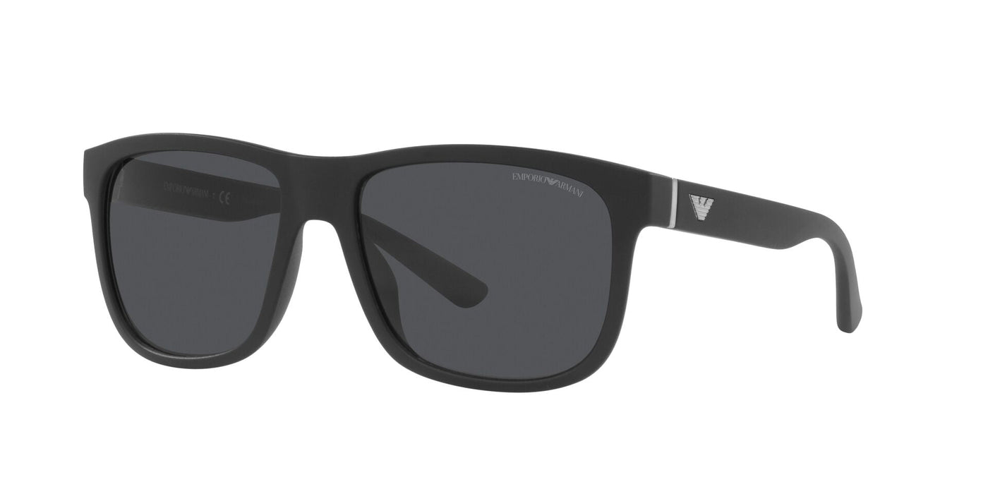 Emporio Armani EA4182U Matte Black/Dark Grey #colour_matte-black-dark-grey