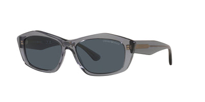 Emporio Armani EA4187 Shiny Transparent Grey/Dark Grey #colour_shiny-transparent-grey-dark-grey