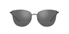 Michael Kors Salt Lake City MK1120 Shiny Black/Gunmetal Mirror + Laser Logo #colour_shiny-black-gunmetal-mirror-+-laser-logo