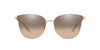 Michael Kors Salt Lake City MK1120 Rose Gold/Silver Brown Khaki Gradient Mirror #colour_rose-gold-silver-brown-khaki-gradient-mirror