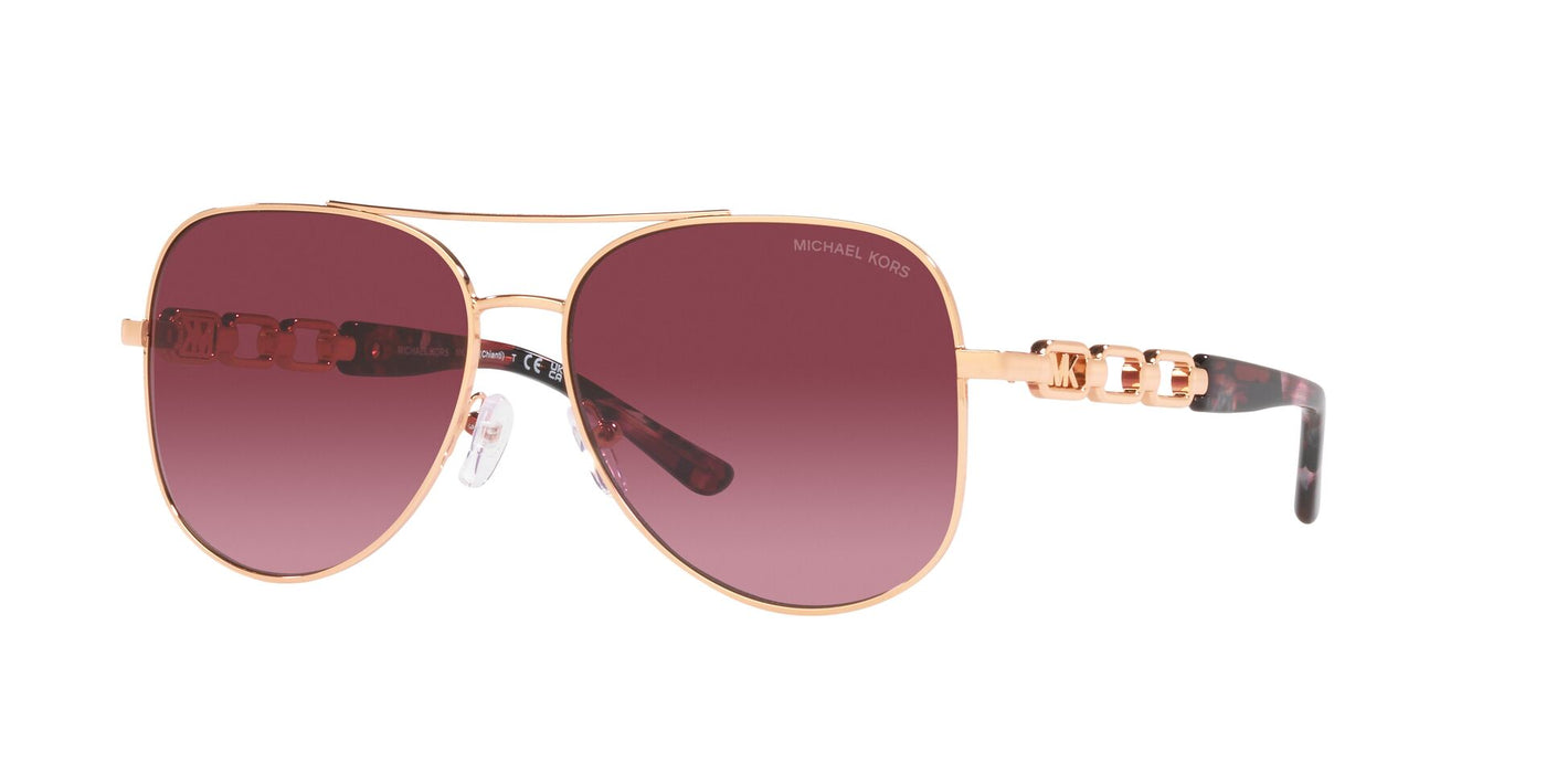 Michael Kors Chianti MK1121 Rose Gold/Cordovan Gradient #colour_rose-gold-cordovan-gradient