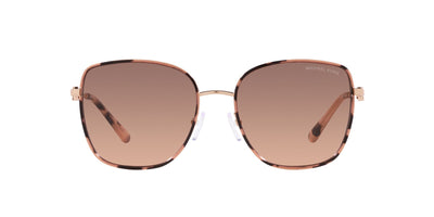 Michael Kors Empire Square 2 MK1129J Rose Gold/Pink Tortoise/Brown Pink Gradient #colour_rose-gold-pink-tortoise-brown-pink-gradient