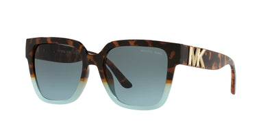 Michael Kors Karlie MK2170U Dark Tortoise-Turquoise/Turquoise Gradient #colour_dark-tortoise-turquoise-turquoise-gradient