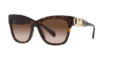 Michael Kors Empire Square MK2182U Dark Tortoise/Brown Gradient #colour_dark-tortoise-brown-gradient