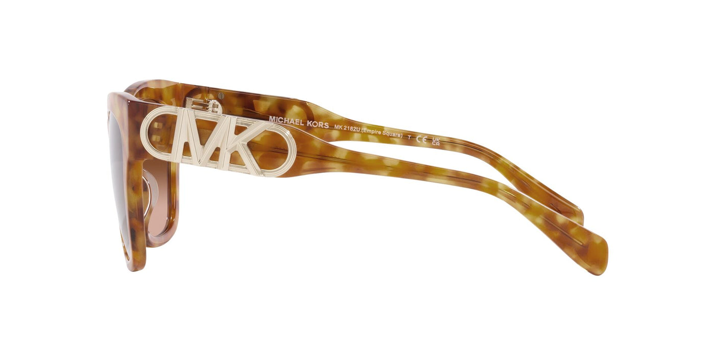 Michael Kors Empire Square MK2182U Amber Tortoise/Amber Gradient #colour_amber-tortoise-amber-gradient