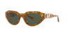 Michael Kors Empire Oval MK2192 Amber Tortoise/Olive Green #colour_amber-tortoise-olive-green