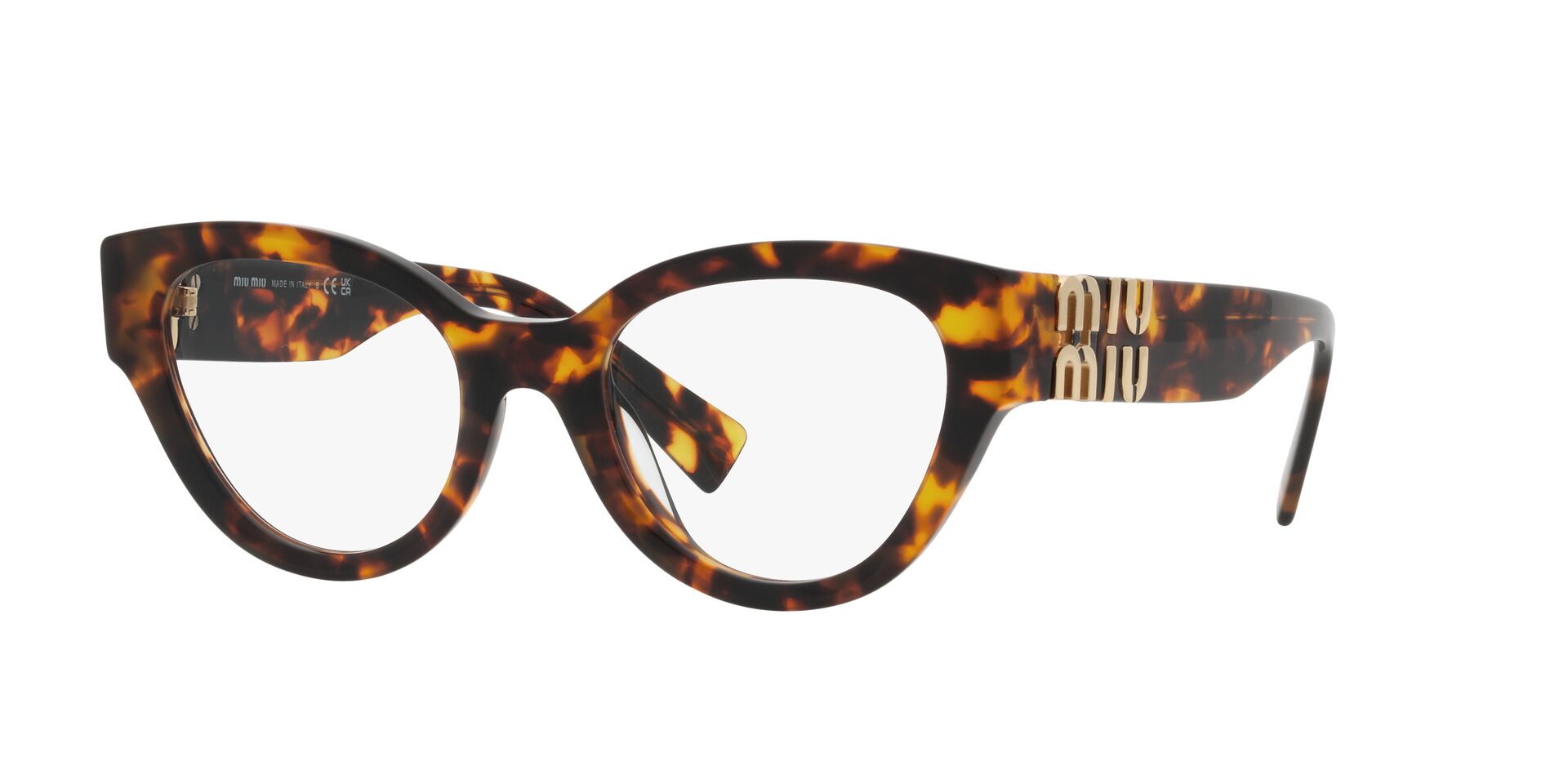 Miu Miu Round Glasses with contemporary appeal