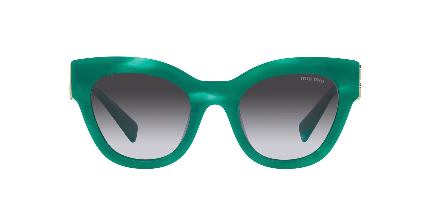 Miu Miu SMU01Y Green/Grey Gradient #colour_green-grey-gradient