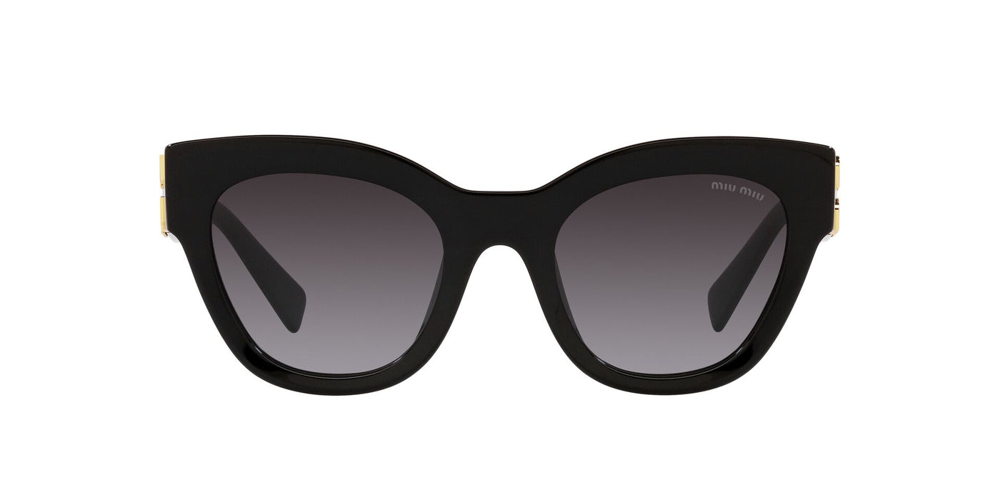 Miu Miu SMU01Y Black/Grey Gradient #colour_black-grey-gradient