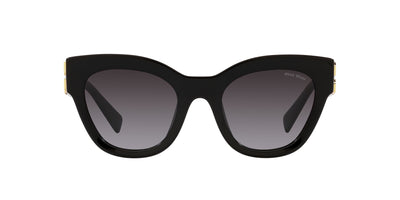 Miu Miu SMU01Y Black/Grey Gradient #colour_black-grey-gradient