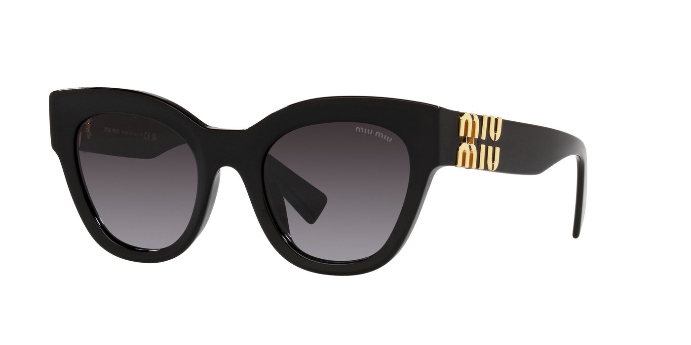 Miu Miu SMU01Y Black/Grey Gradient #colour_black-grey-gradient